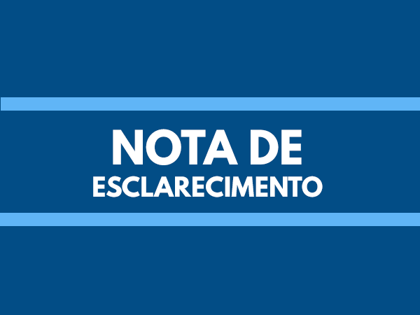 Nota de Esclarecimento