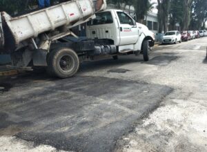 Operação Tapa Buracos no bairro do Santana