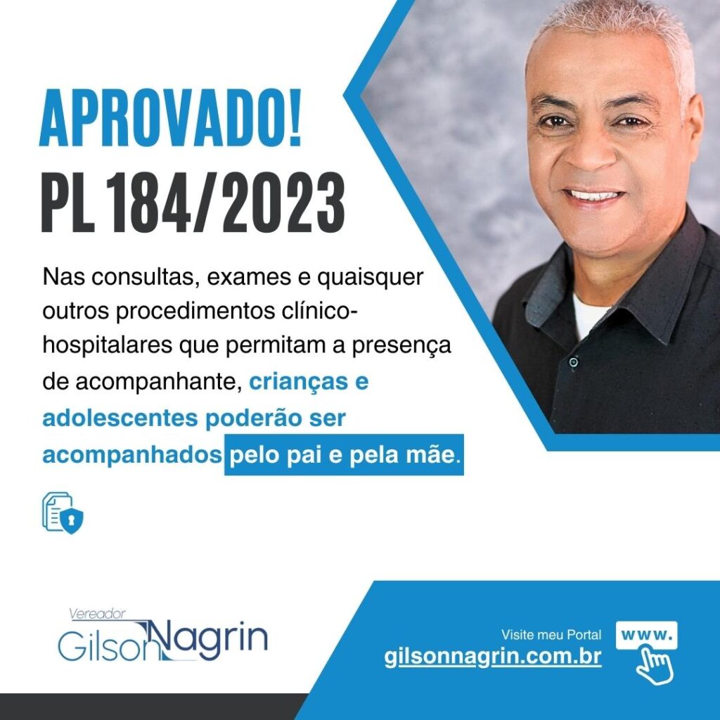 PL-184/2023 - Gilson Nagrin